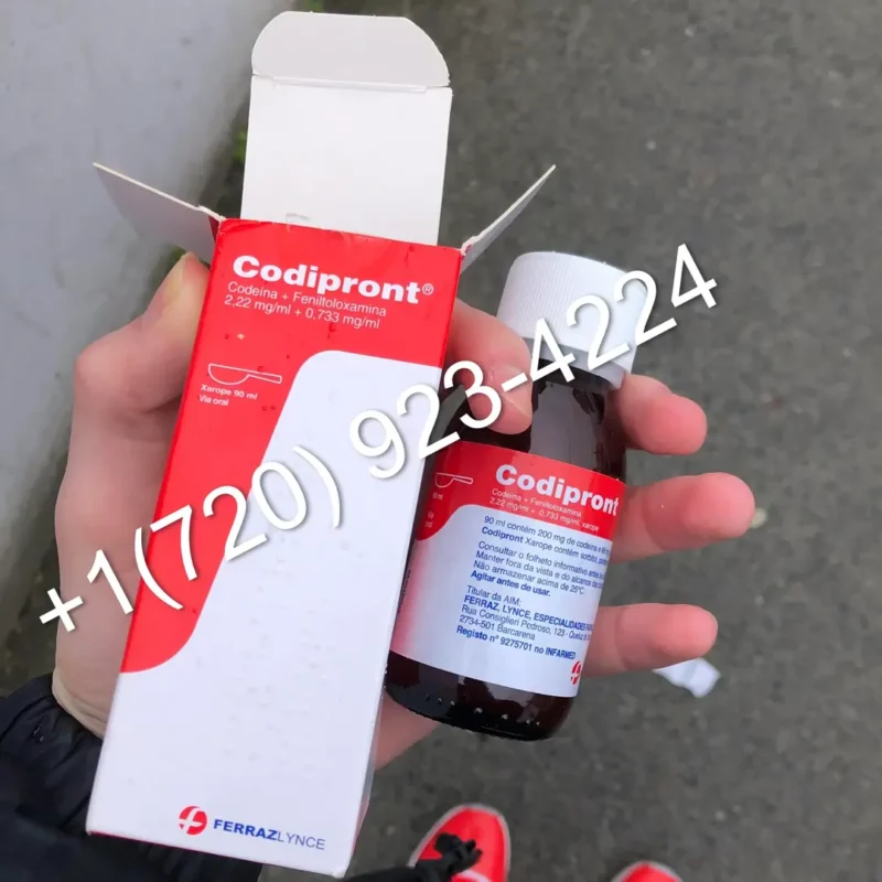Codipront lean cough syrup
