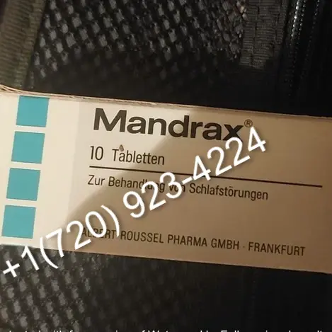 Mandrax 10mg Methaqualone