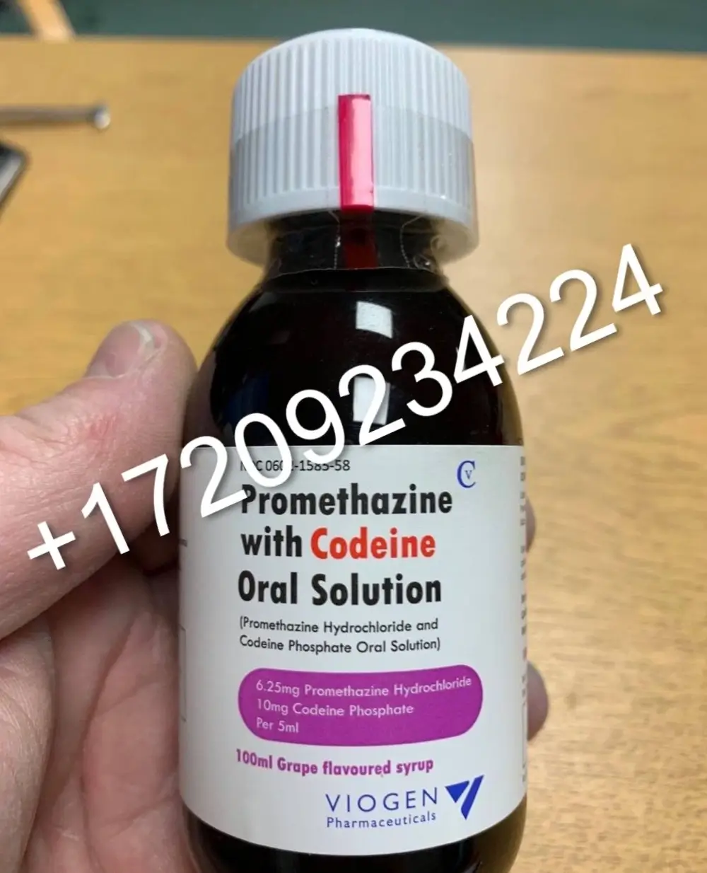 Promethazine with codeine syrup viogen