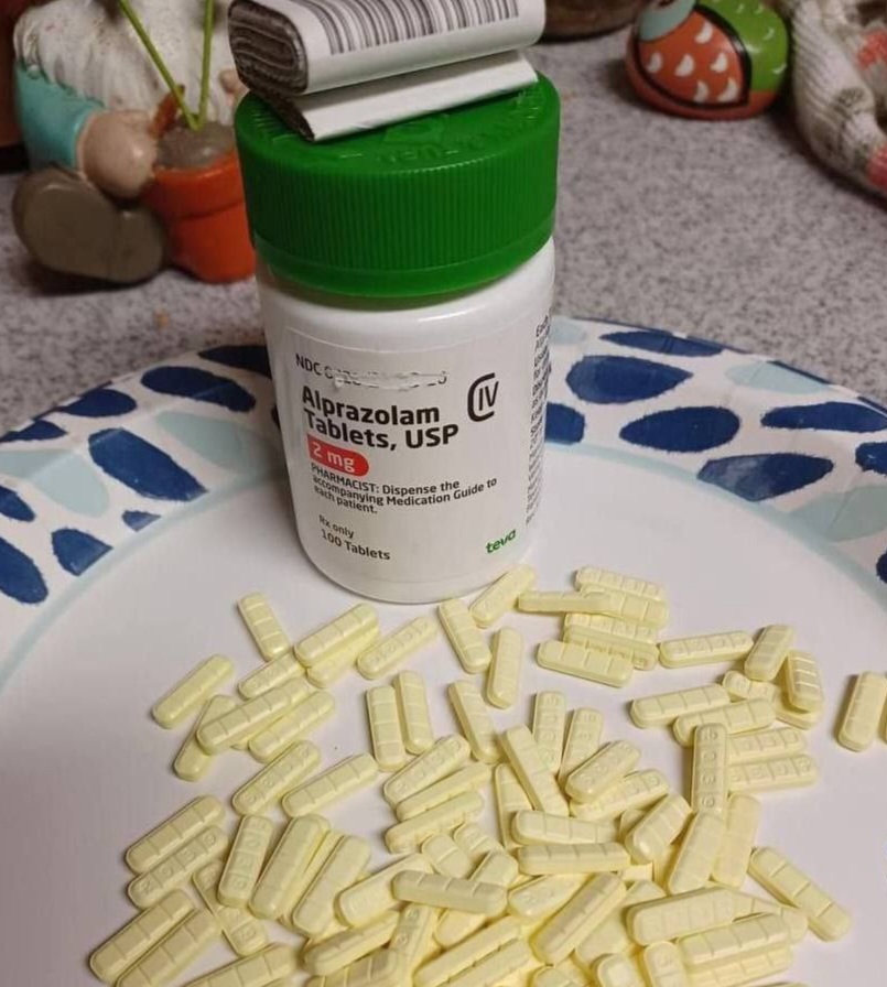 Alprazolam TEVA 2mg tablets USP