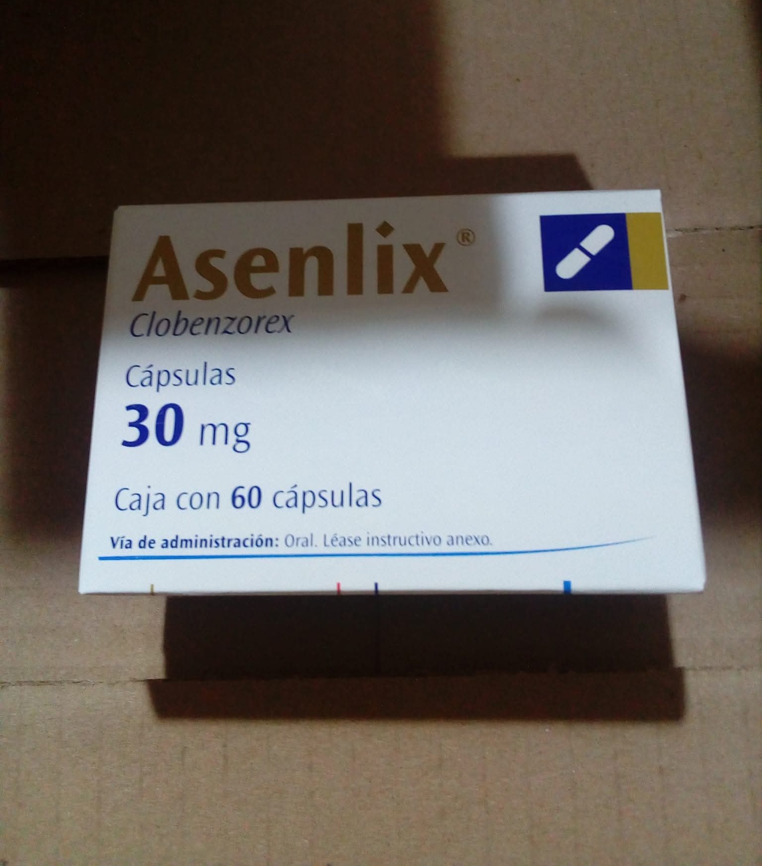 Asenlix Clobenzorex 30 mg