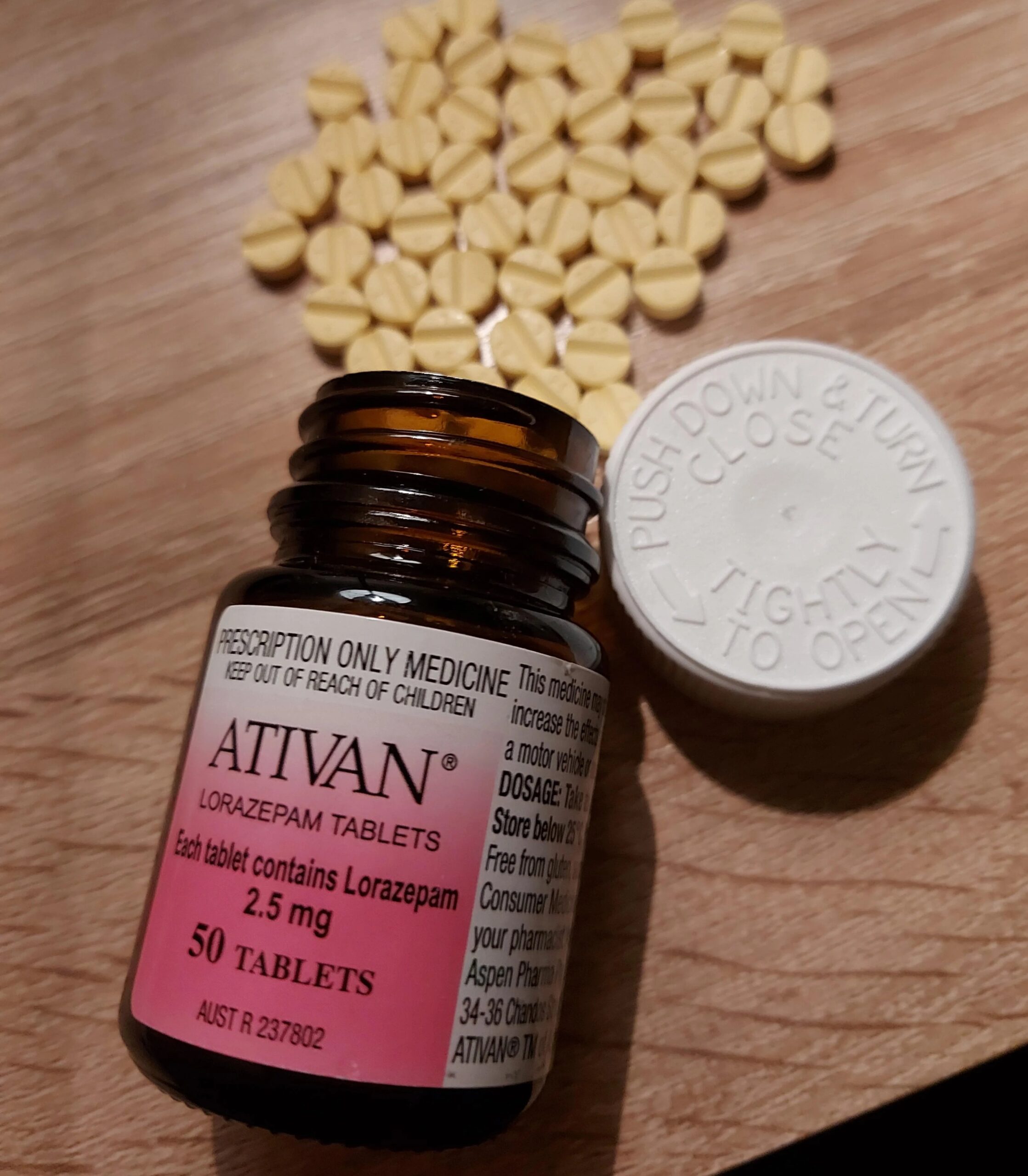 Ativan 2mg Lorazepam